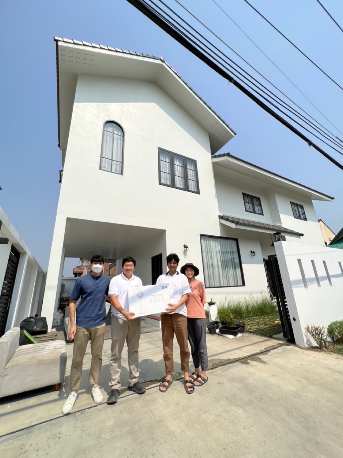 สร้างบ้านคุณน้ำ-จูเนียร์ เชียงใหม่ 2022